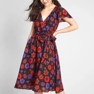 ModCloth gorgeous floral dress XL